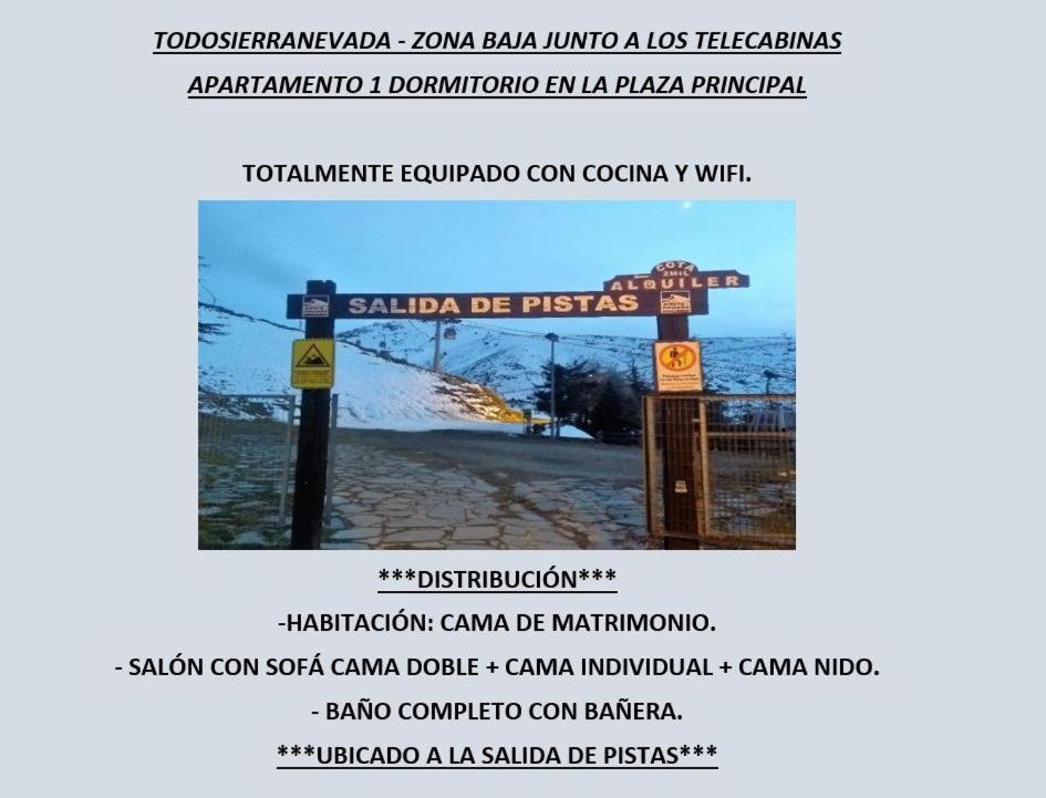 Ski Plaza Sierra Nevada & Zona Baja Rum bild